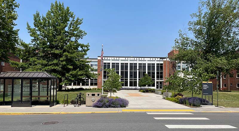 The campus at the University of Idaho