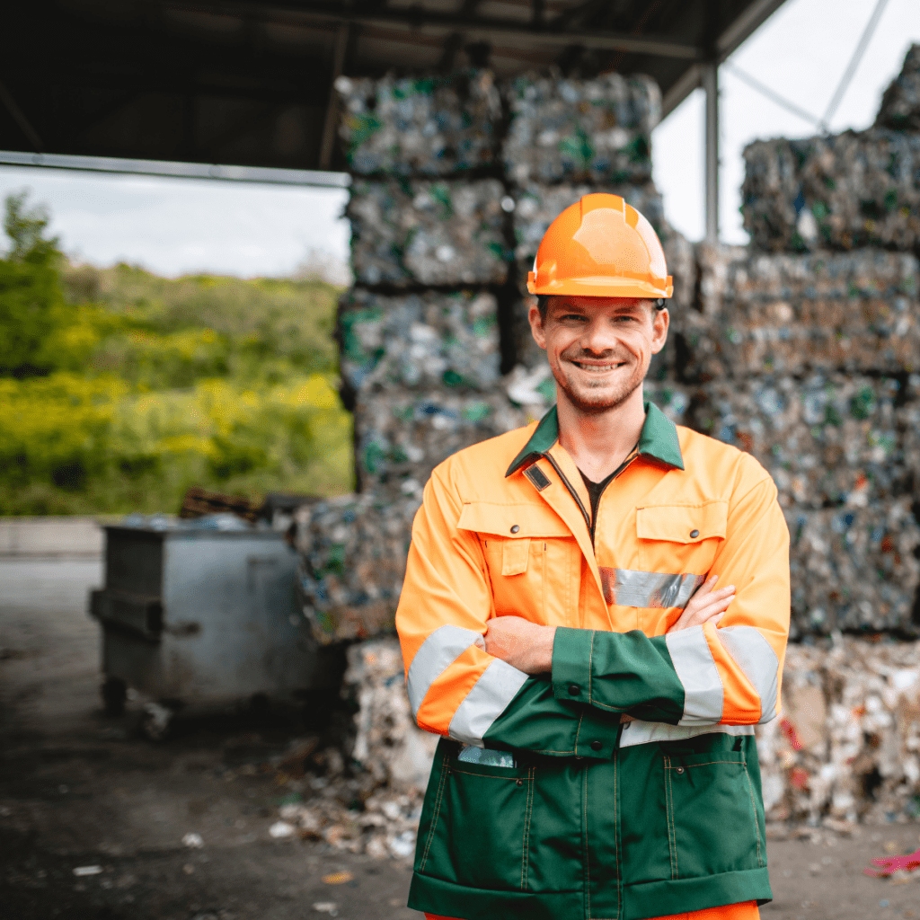 Waste management professional