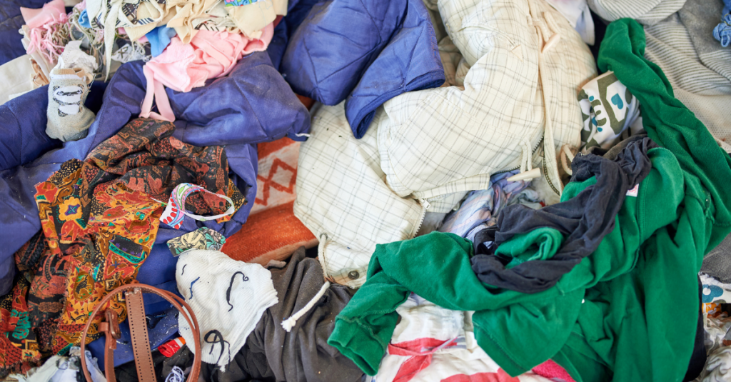 Overflowing clothing banks lead to less textile recycling