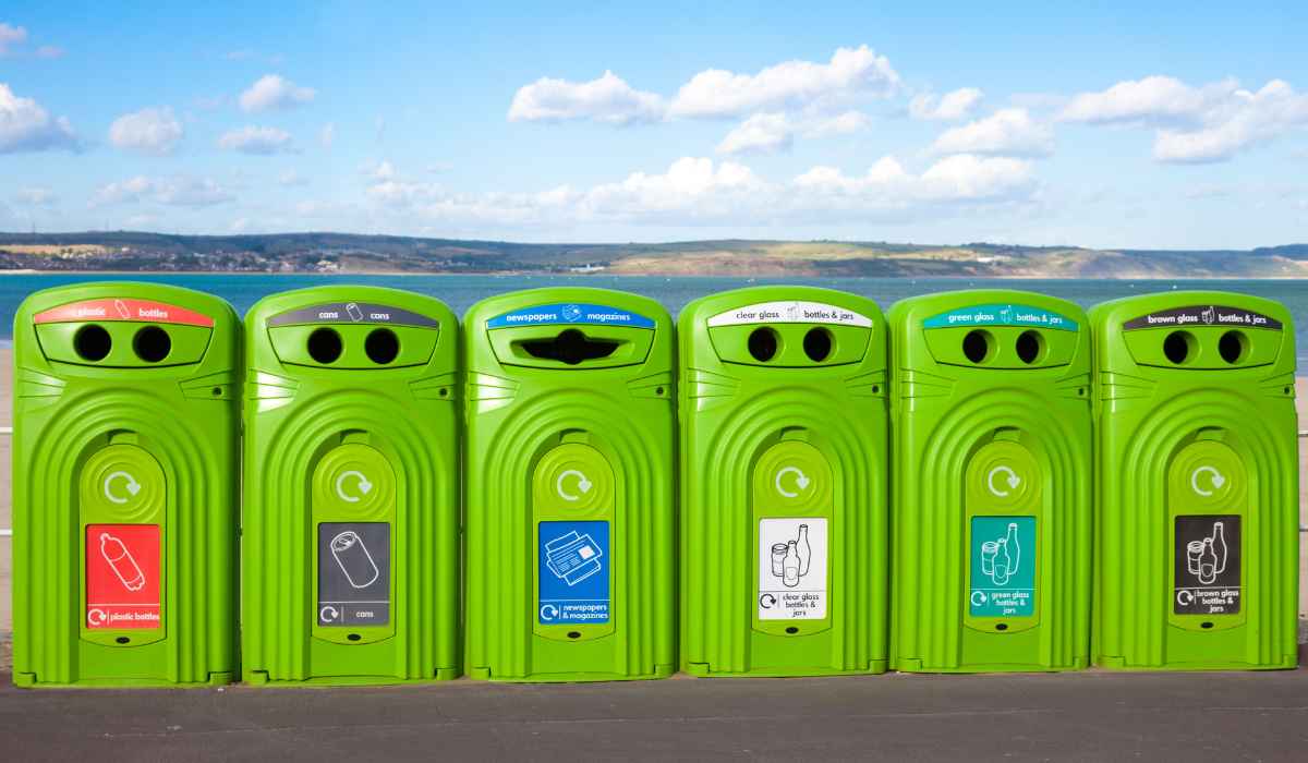 Recycling bins