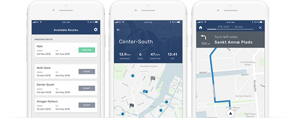 The Navigator app