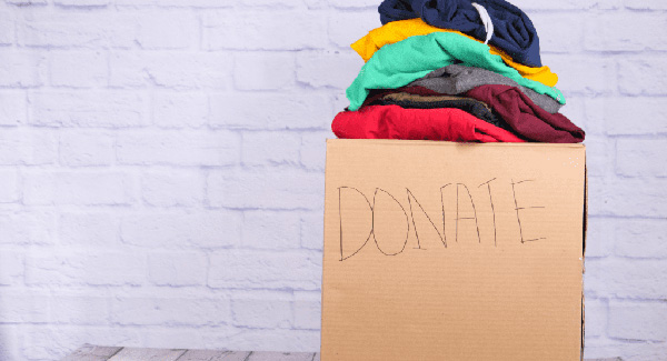 Clothing for donation