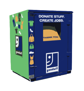 Donation bins with sensors – Goodwill and Nordsense
